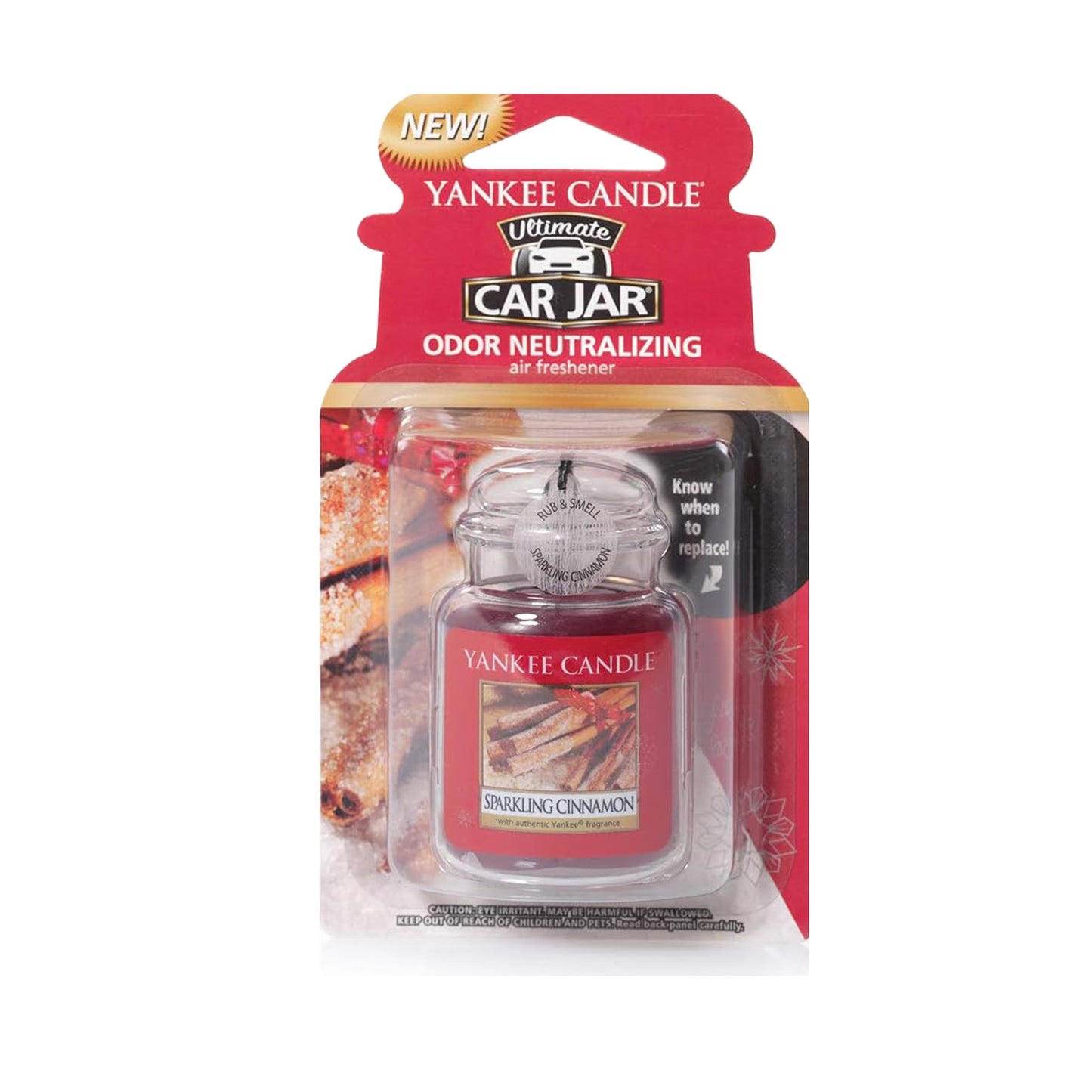 Yankee Candle Ultimate Car Jar - Sparkling Cinnamon