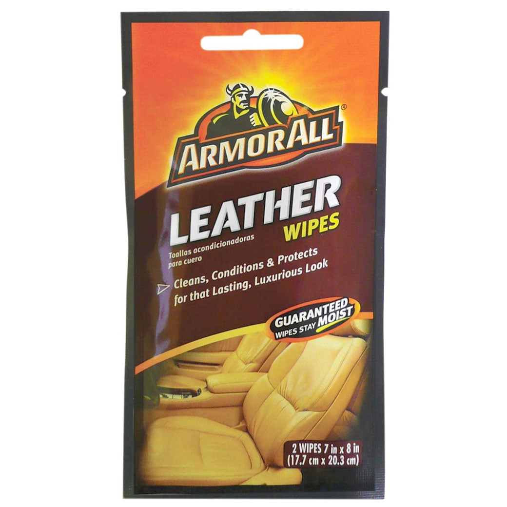 Armor All Wipes - Leather, 2ct
