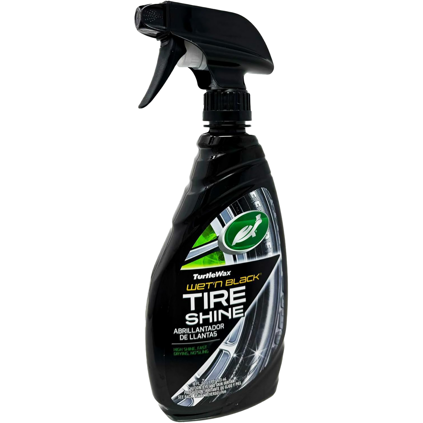 Turtle Wax Trigger Spray, 16oz - Wet'n Black Tire Shine
