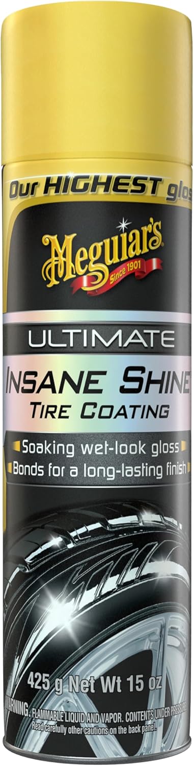 Meguiar's Tire Shine,15oz - Ultimate Insane