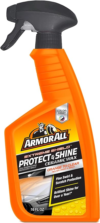 Armor All Trigger Spray, 16oz Extreme Shield Protect & Shine Ceramic Wax