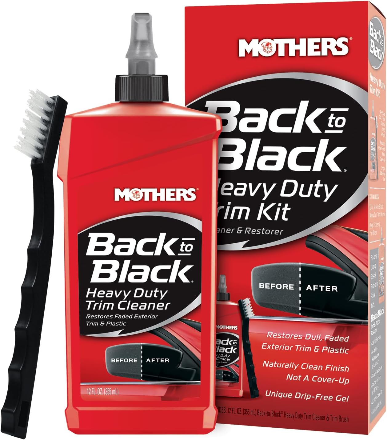 Mothers Back To Black Heavy Duty Trim Cleaner Kit
