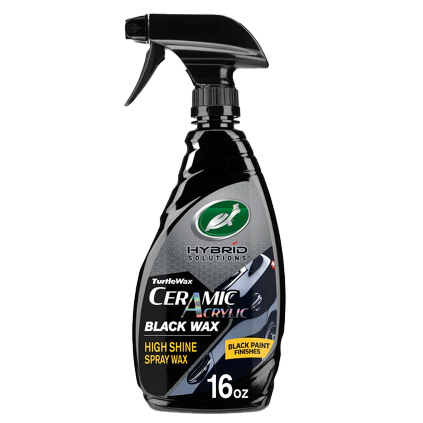 Turtle Wax Trigger Spray, 16oz - Ceramic Acrylic Black Wax