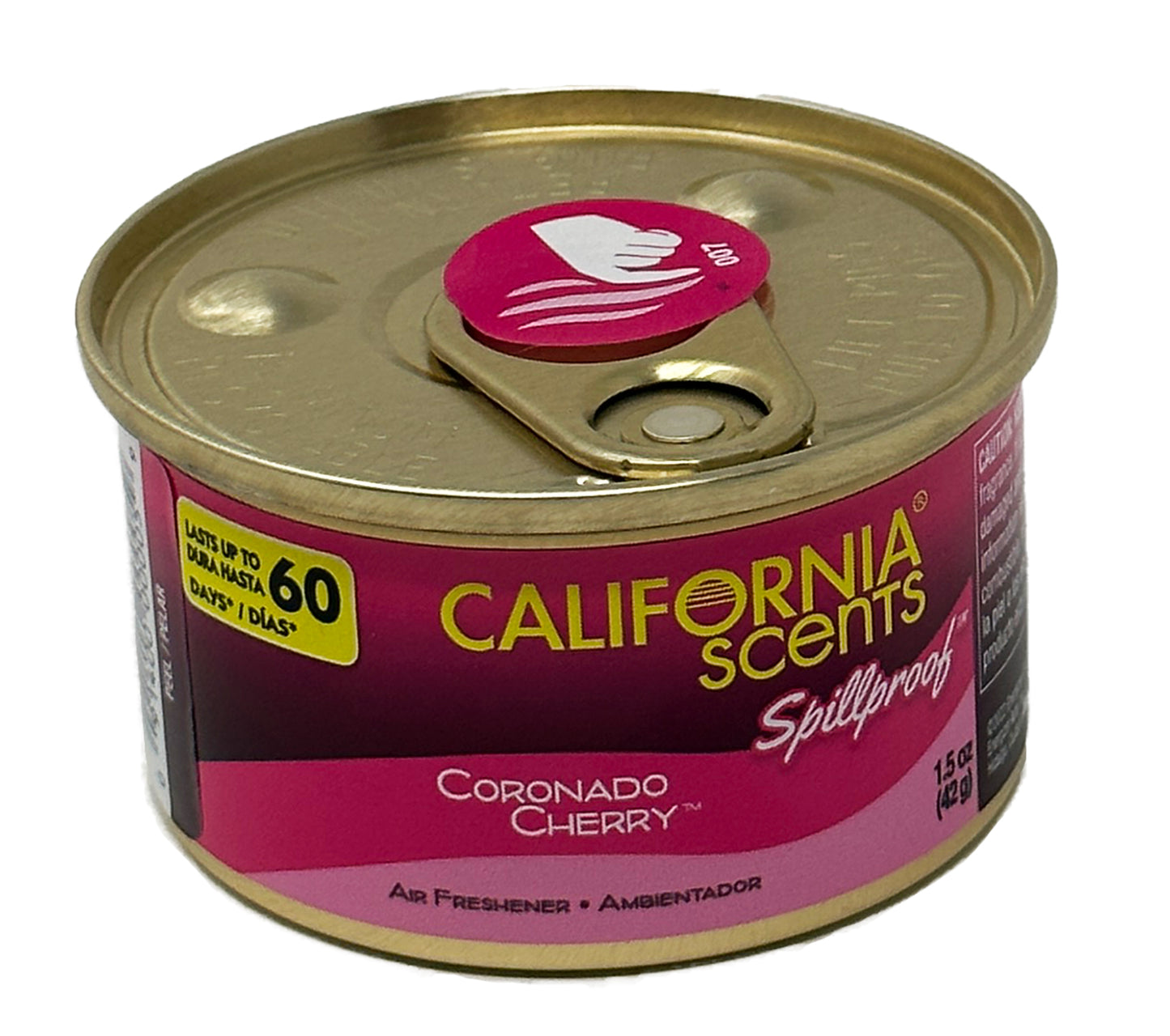 California Scents Spillproof Organic Can - Coronado Cherry