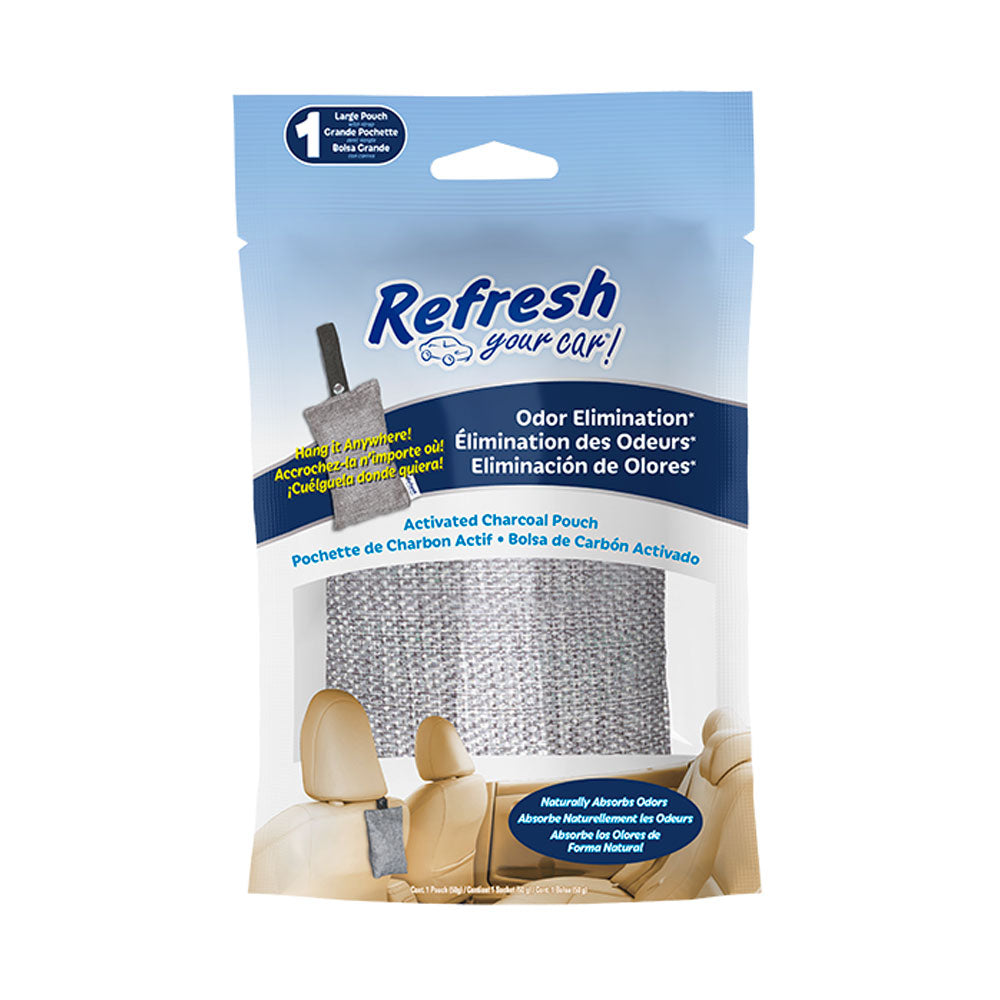 Refresh Your Car Charcoal Pouch, 1pk - Hanging