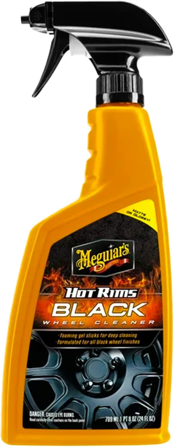 Meguiar's Hot Rims Black Wheel Cleaner, 24oz