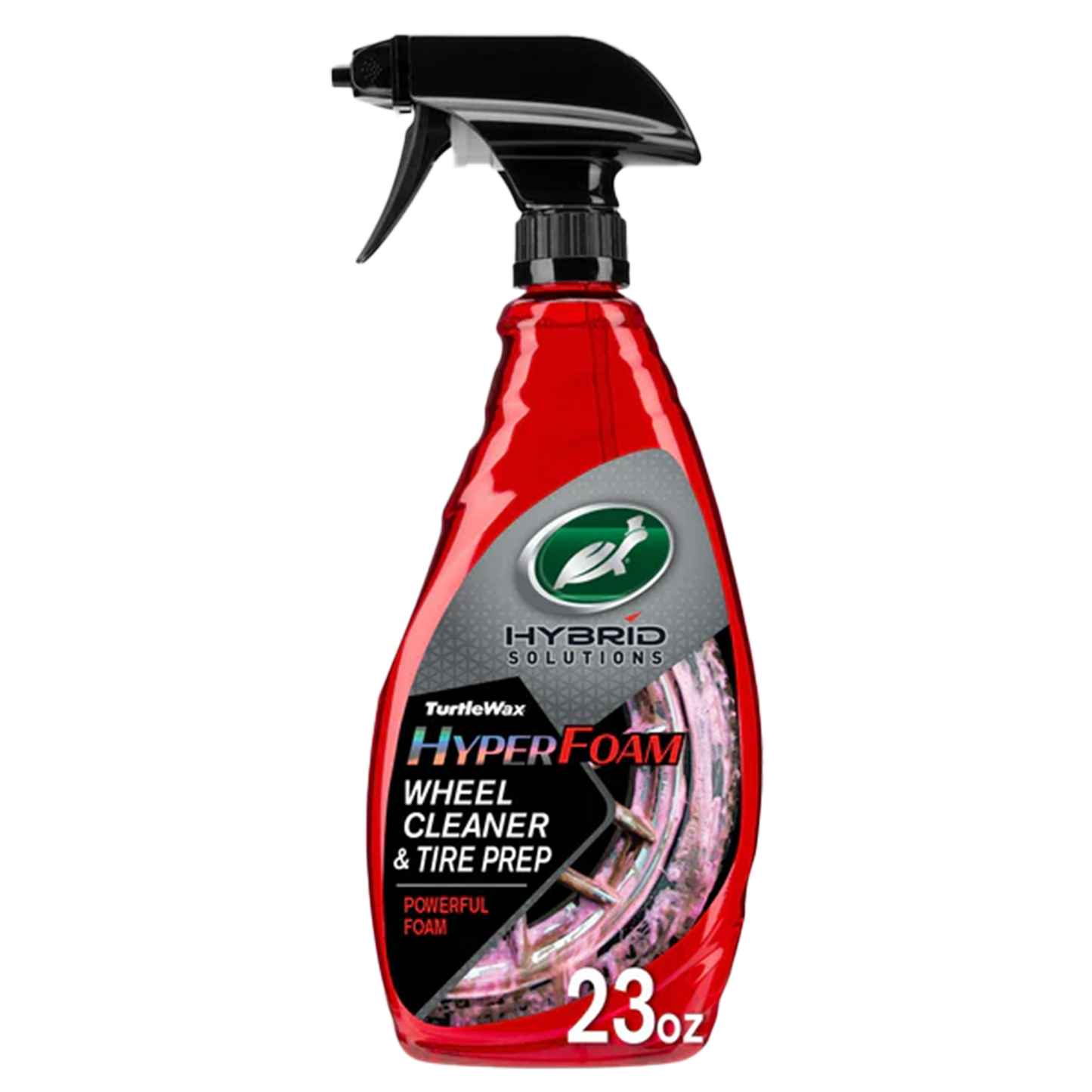 Turtle Wax Trigger Spray, 23oz - Hyper Foam Wheel Cleaner & Tire Prep