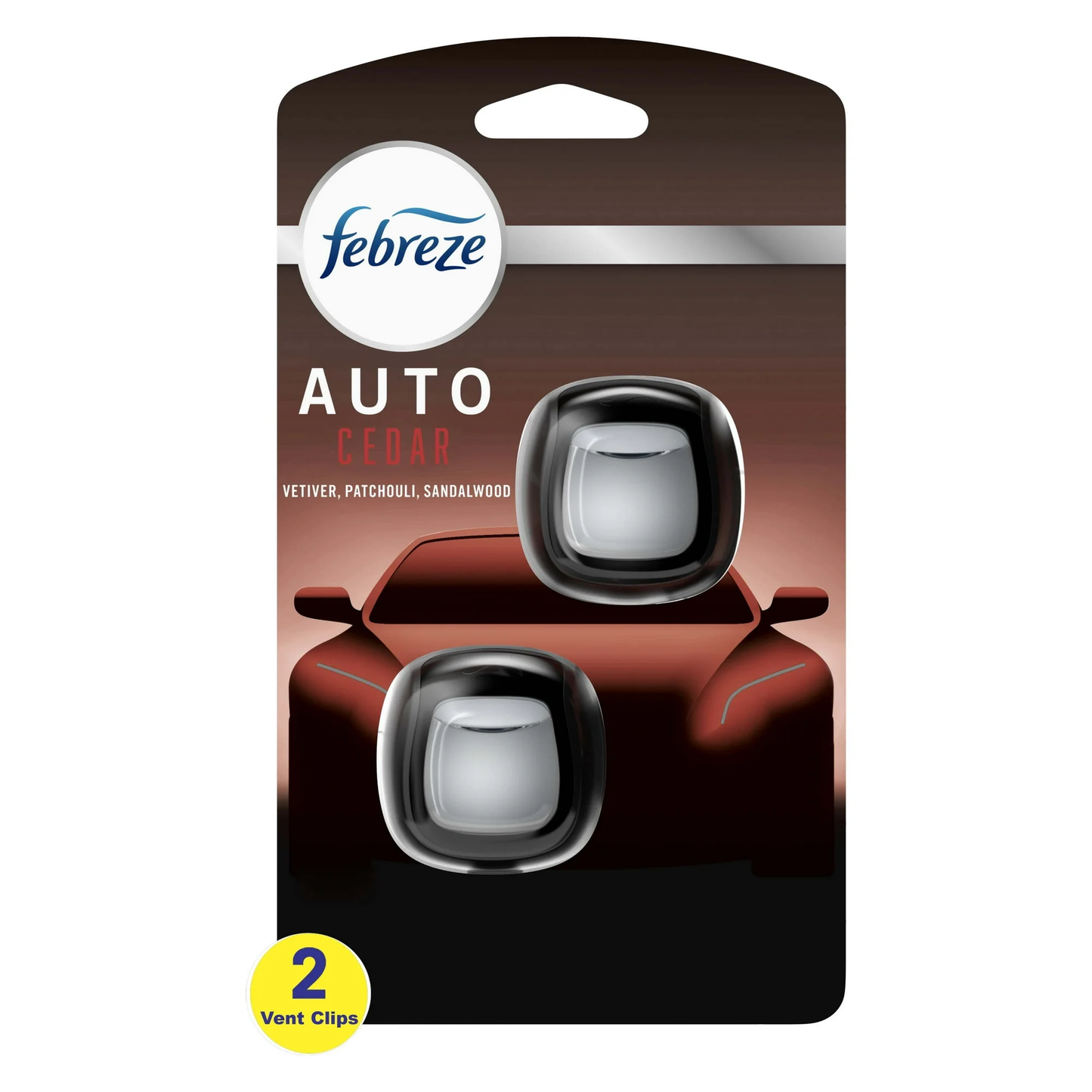 Febreze Vent Clip, 2pk - Cedar