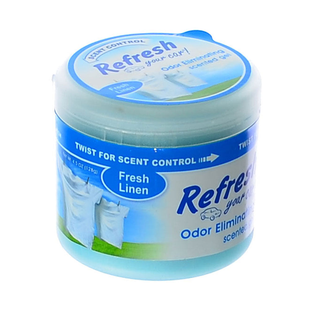 Refresh Your Car Gel Canister, 4.5oz - Fresh Linen