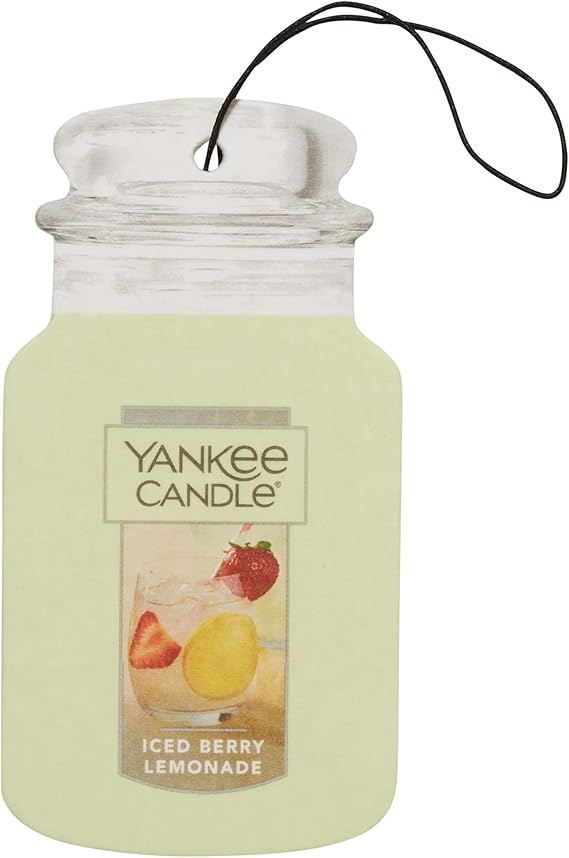 Yankee Candle Car Jar Paper - Iced Berry Lemonade