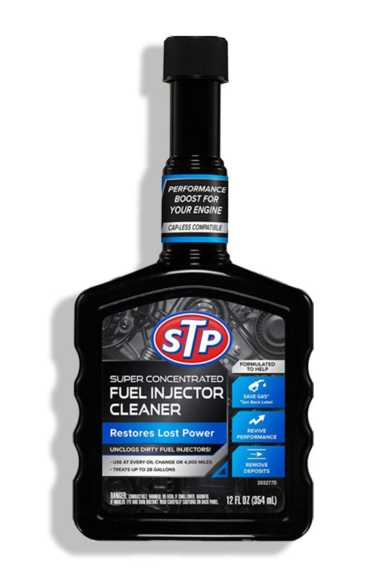 STP 12oz STP Fuel Injector Cleaner Black (18030G)