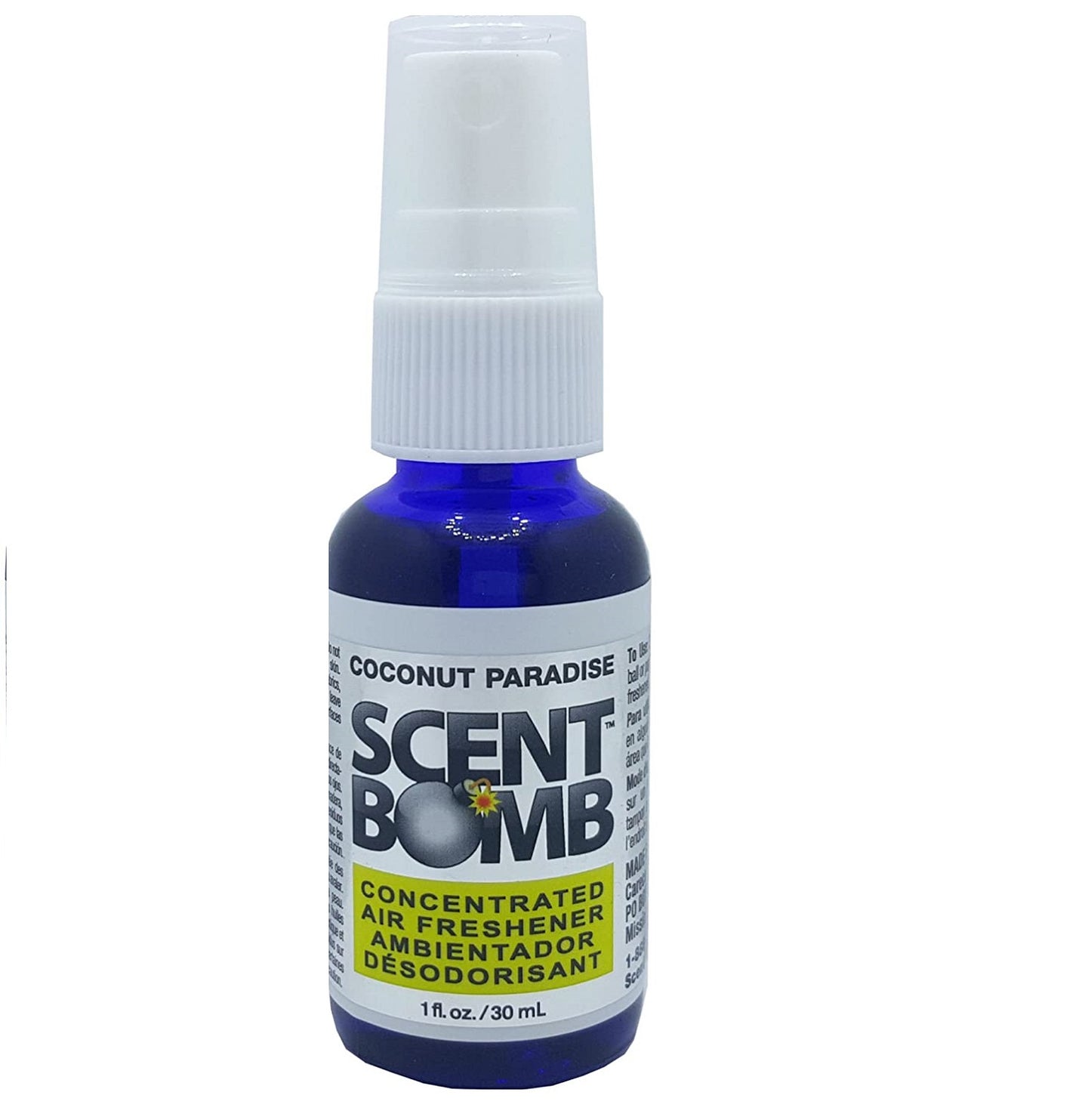 Scent Bomb Spray Bottle, 1oz - Coconut Paradise