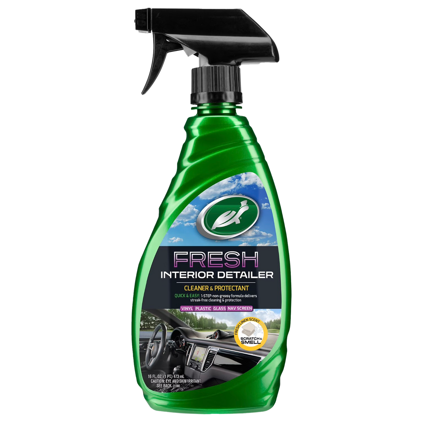Turtle Wax Trigger Spray, 16oz - Fresh Interior Detailer