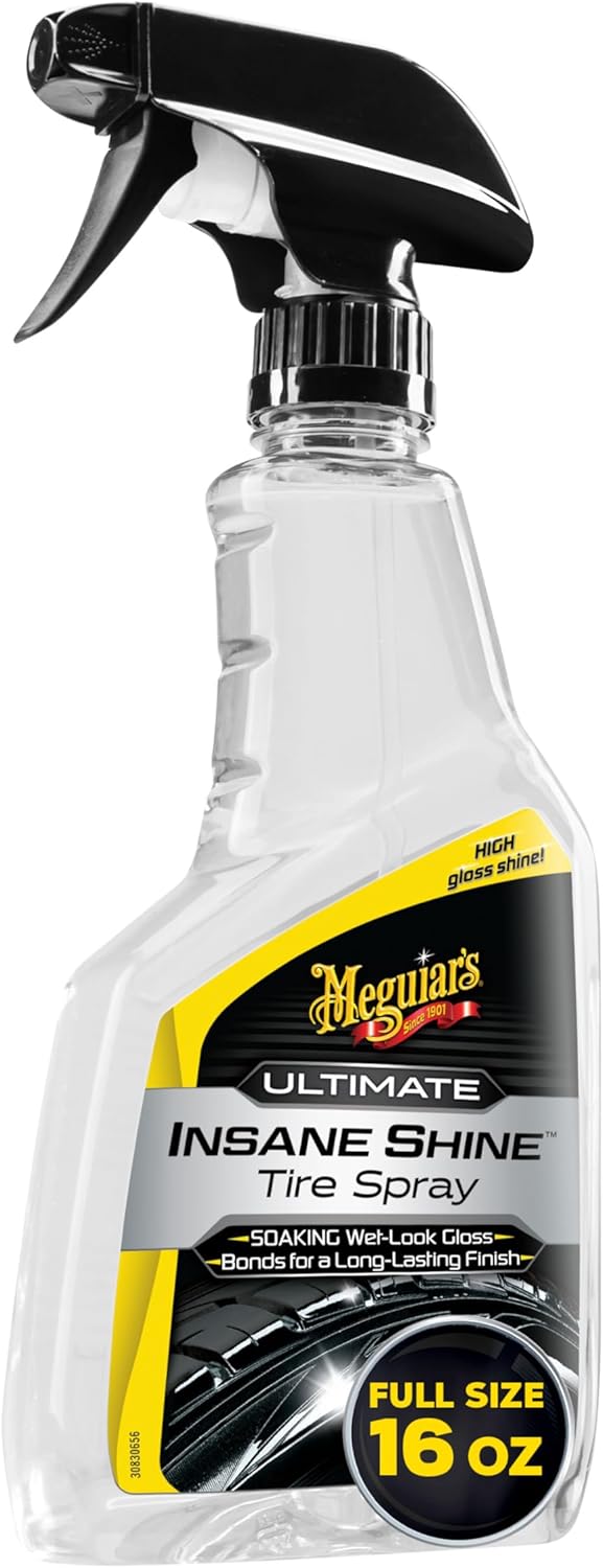 Meguiar's Insane Shine Tire Spray, 16oz - Ultimate