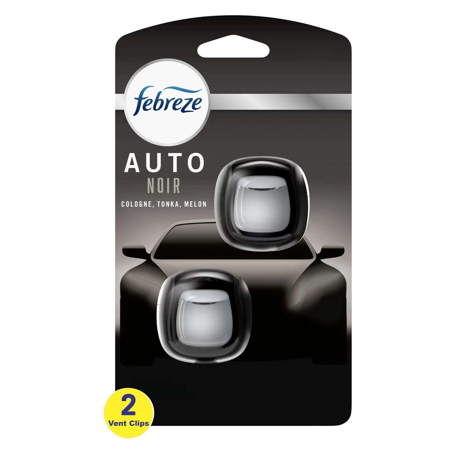 Febreze Vent Clip, 2pk - Noir