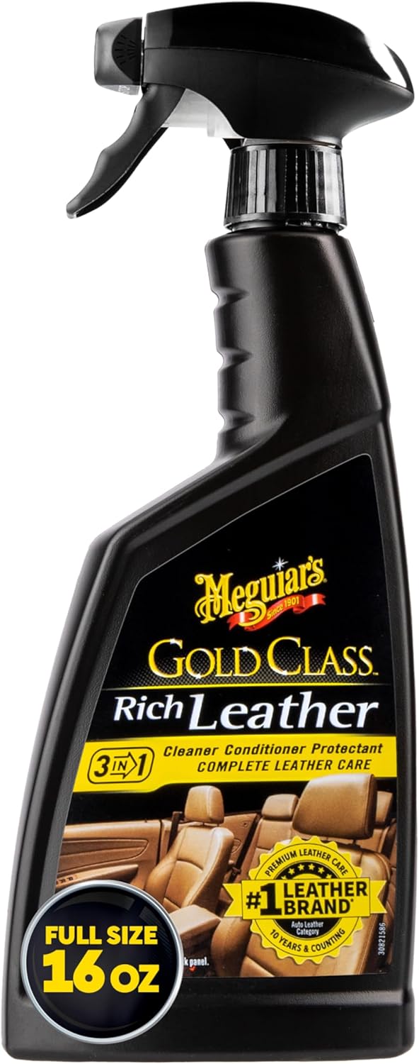 Meguiar's Leather Spray, 15.2oz - Gold Class Rich