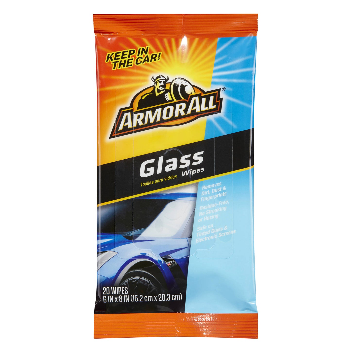 Armor All Wipes - Glass, 20ct