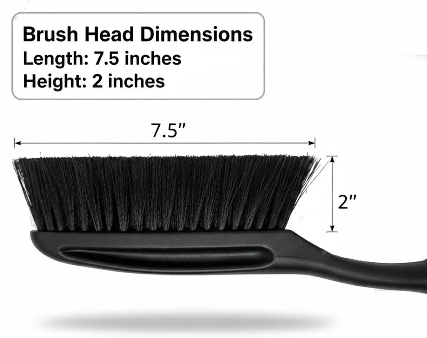 TrexNYC Snow Brush, w/Ice Scraper 30"