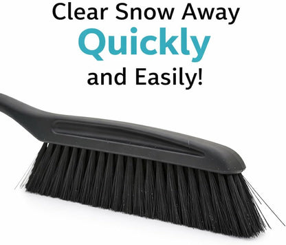 TrexNYC Snow Brush, w/Ice Scraper 30"