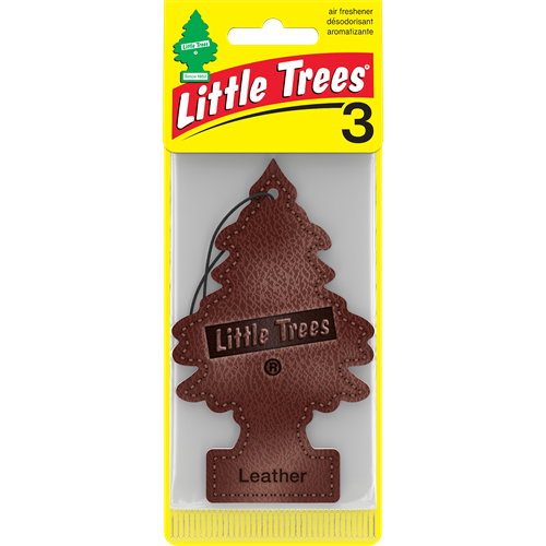 Little Trees Paper, 3pk - Leather