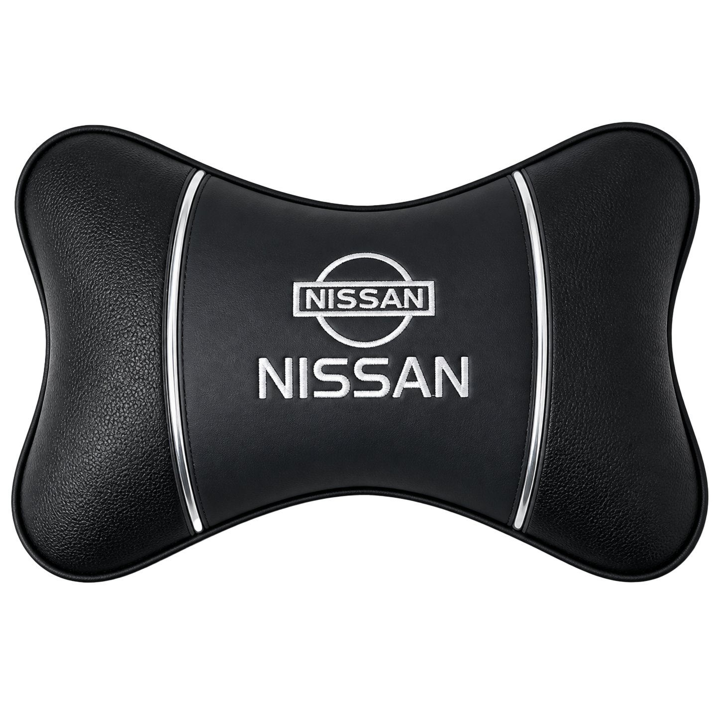 TrexNYC Head Rest Pillow Nissan - Black