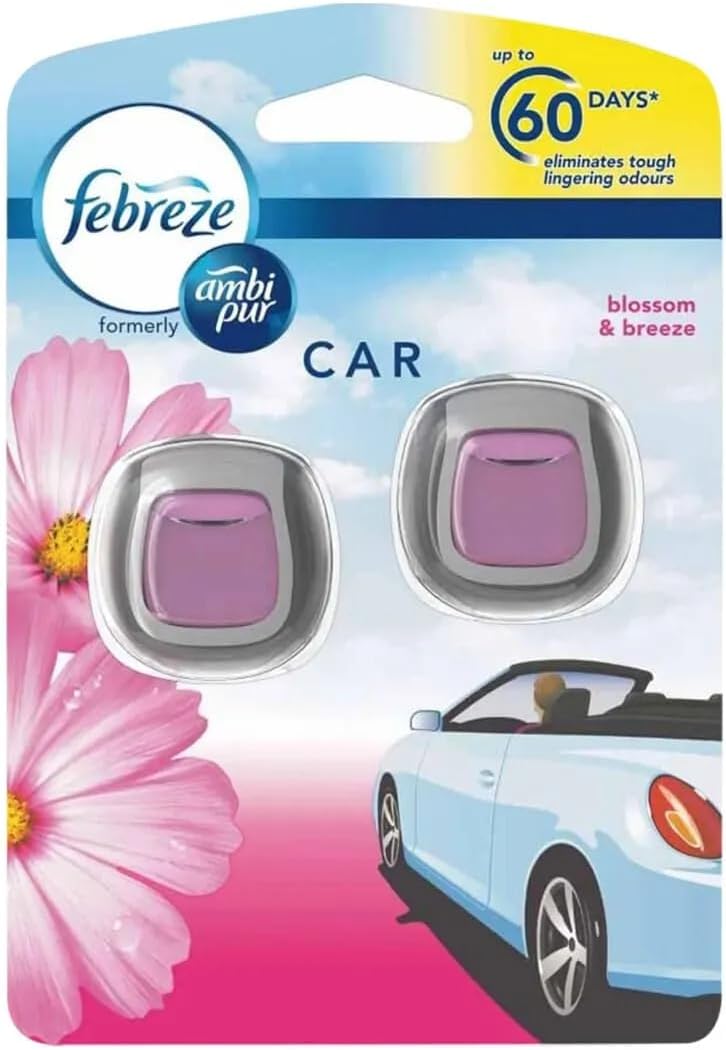 Febreze Vent Clip, 2pk - Blossom & Breeze