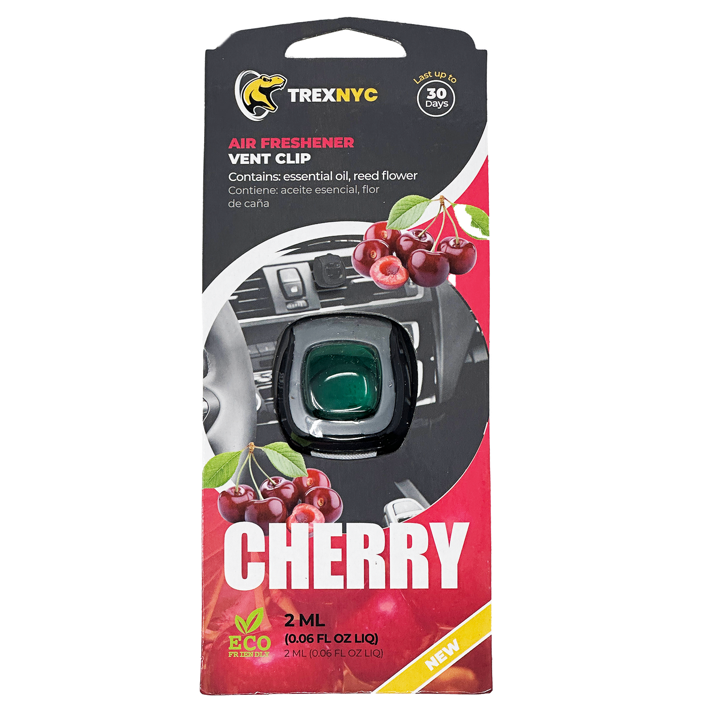 TrexNYC Vent Clip, 1pk - Cherry