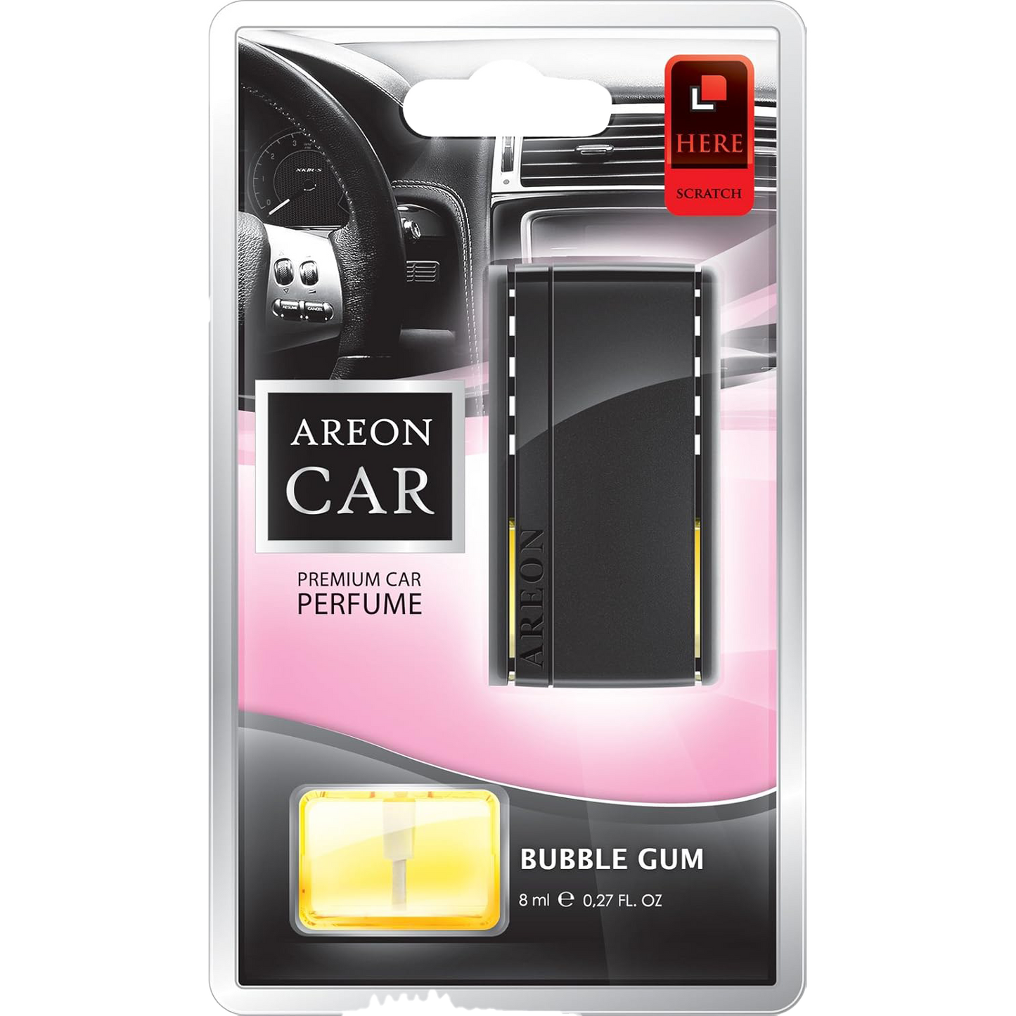 Areon Vent Clip, Xperience - Bubble Gum