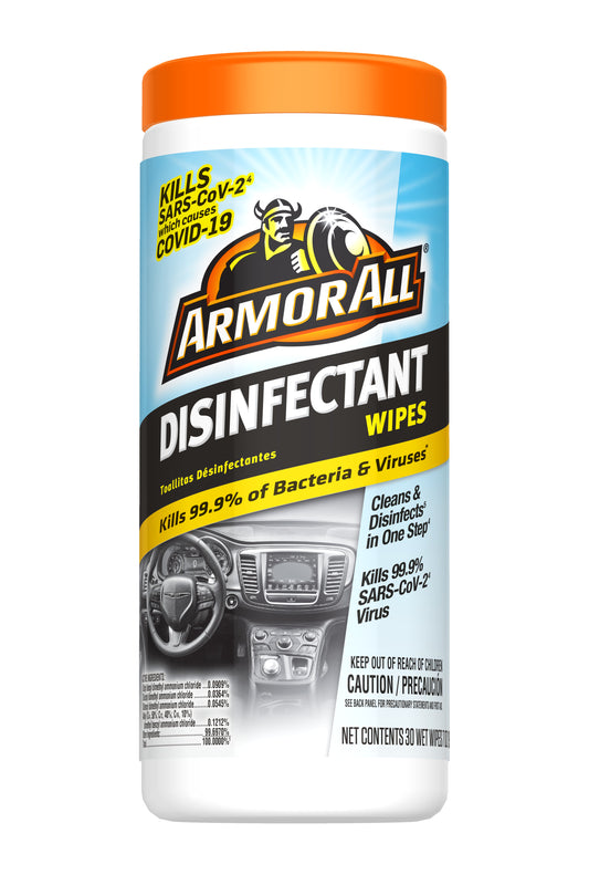 Armor All Wipes - Disinfecting, 30ct