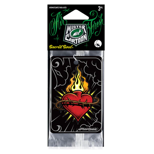 Turtle Wax Mr Cartoon, Paper A/F 3pk - Sacred Soul