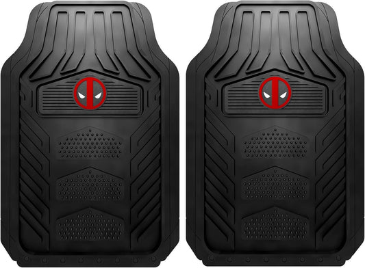 PlastiColor Front Mat, 2pc - Marvel Deadpool