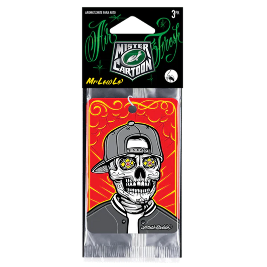 Turtle Wax Mr Cartoon, Paper A/F 3pk - Mr.Lowlo