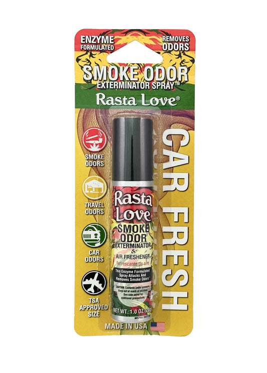 Smoke Odor 1oz Pocket Spray Smoke Odor Eliminator- Rasta Love