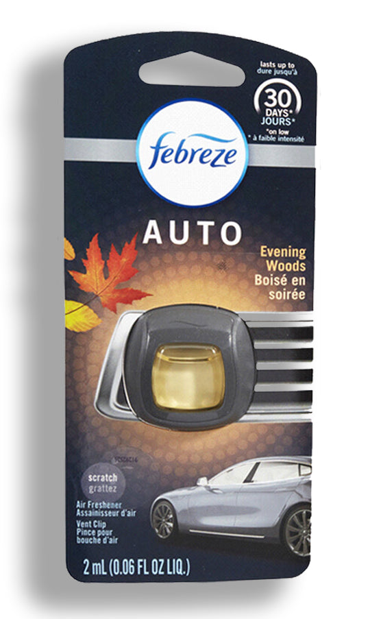 Febreze Vent Clip, 1pk - Evening Wood