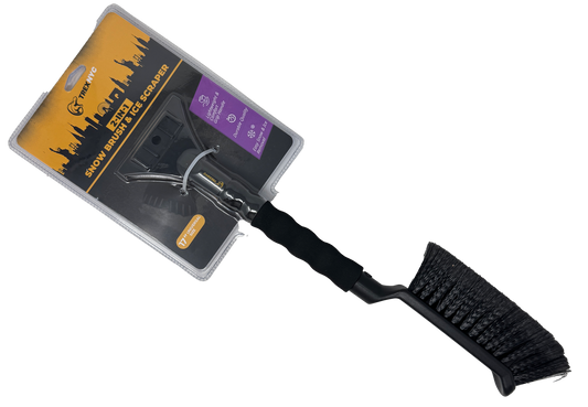 TrexNYC Snow Brush, w/Removable Ice Scraper 2 in 1 19"