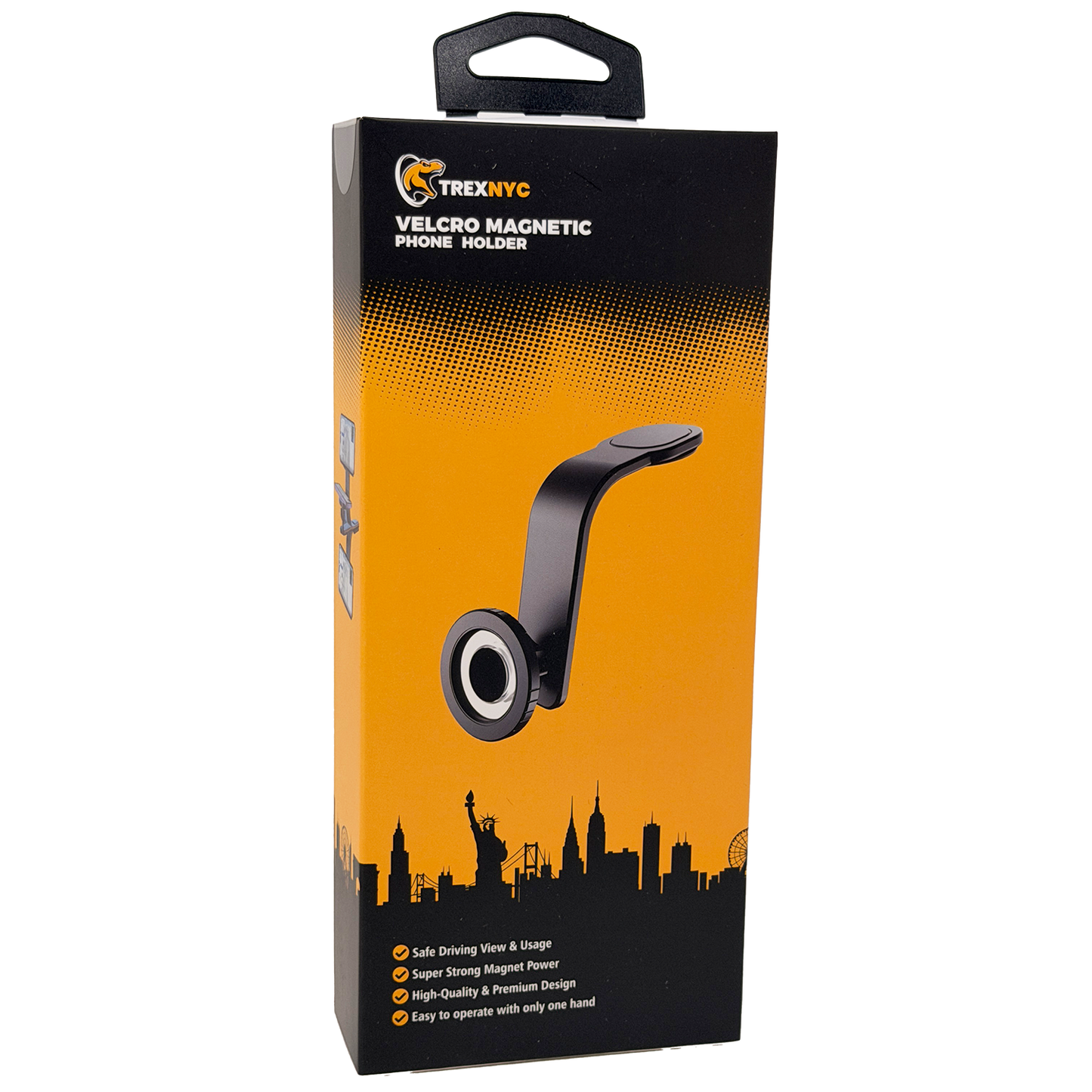 TrexNYC Phone Holder, Velcro Magnetic