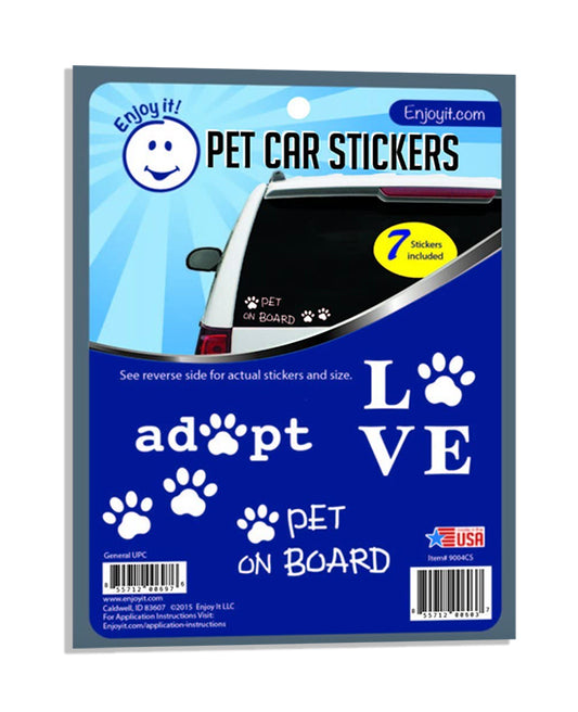 Enjoyit Pet Car Stickers