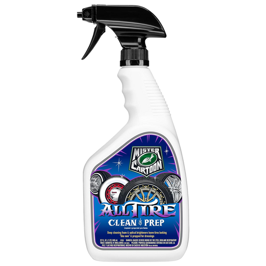 Turtle Wax Mr Cartoon Trigger Spray, 32oz - All Tire Clean & Prep