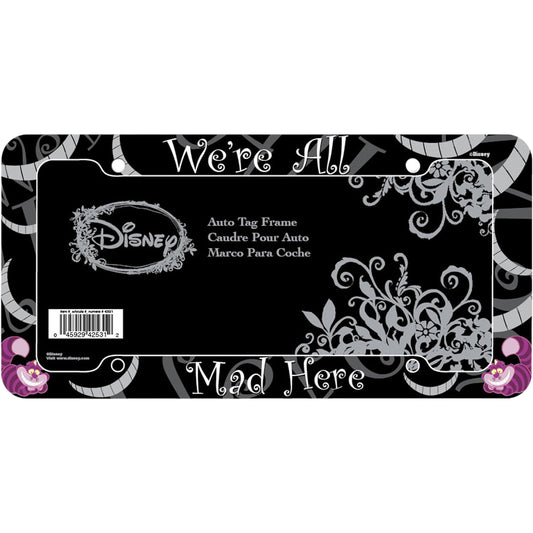 Others Cheshire Cat Were All Mad Here Plastic Frame