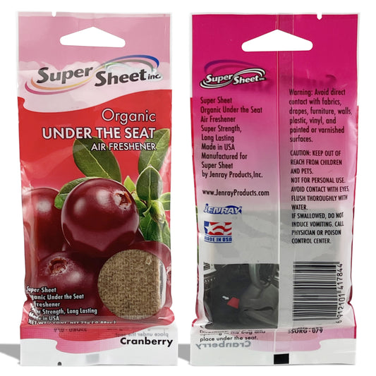 Super Sheet Under The Seat - Cranberry
