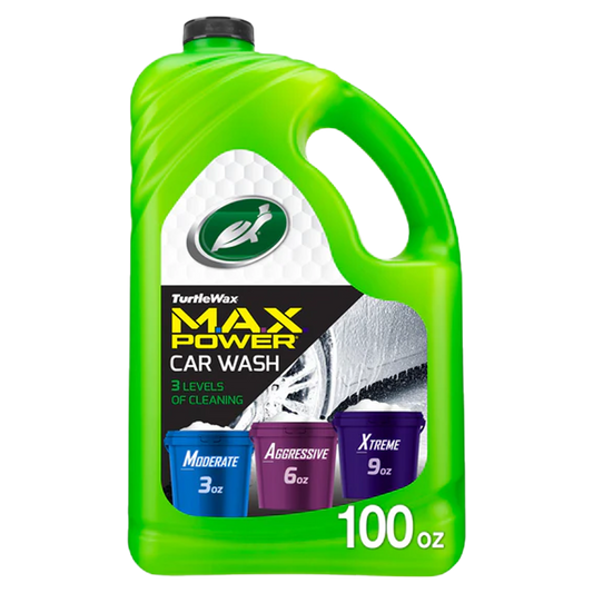Turtle Wax Liquid, Max Power Car Wash, 100oz