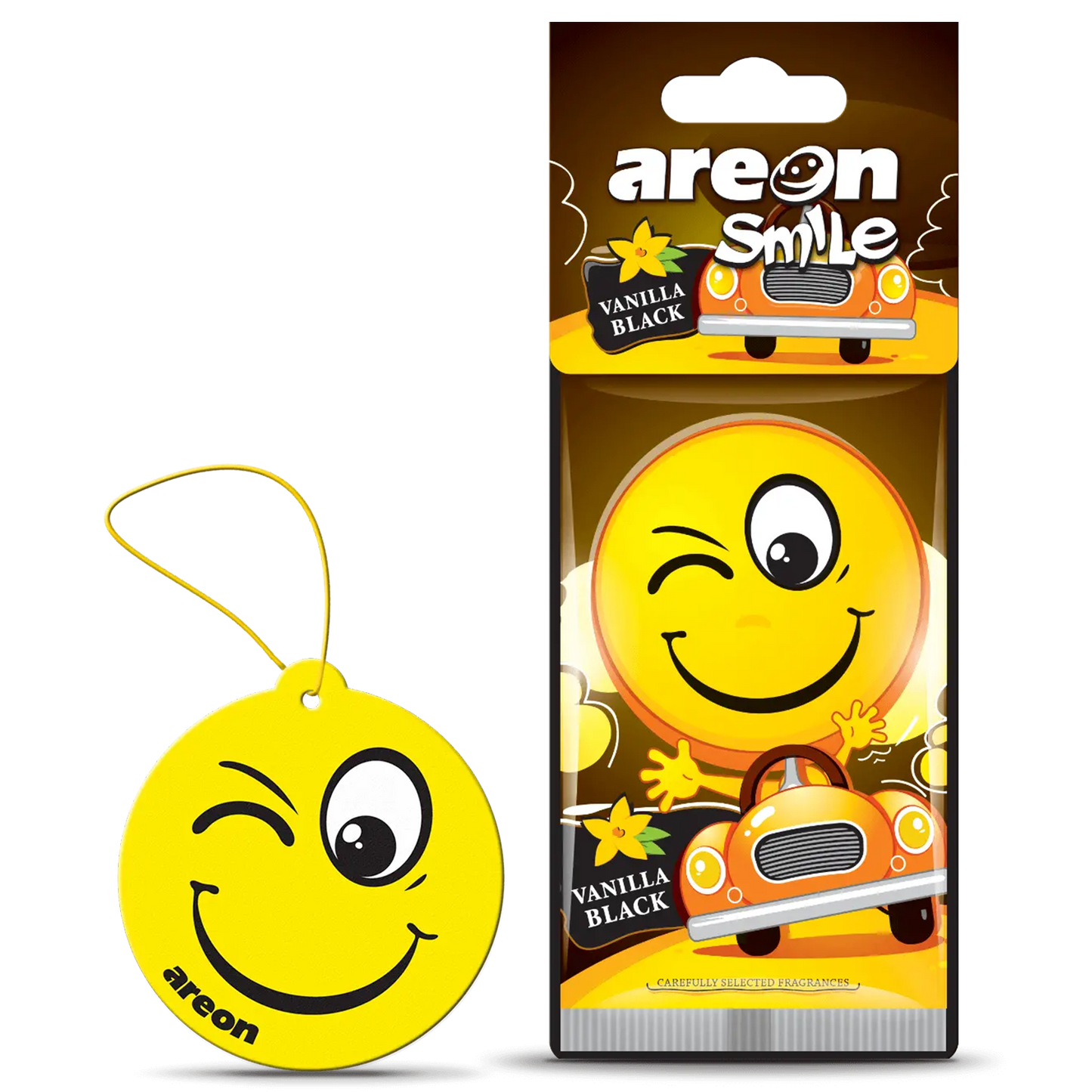 Areon Paper, Smile - Vanilla Black