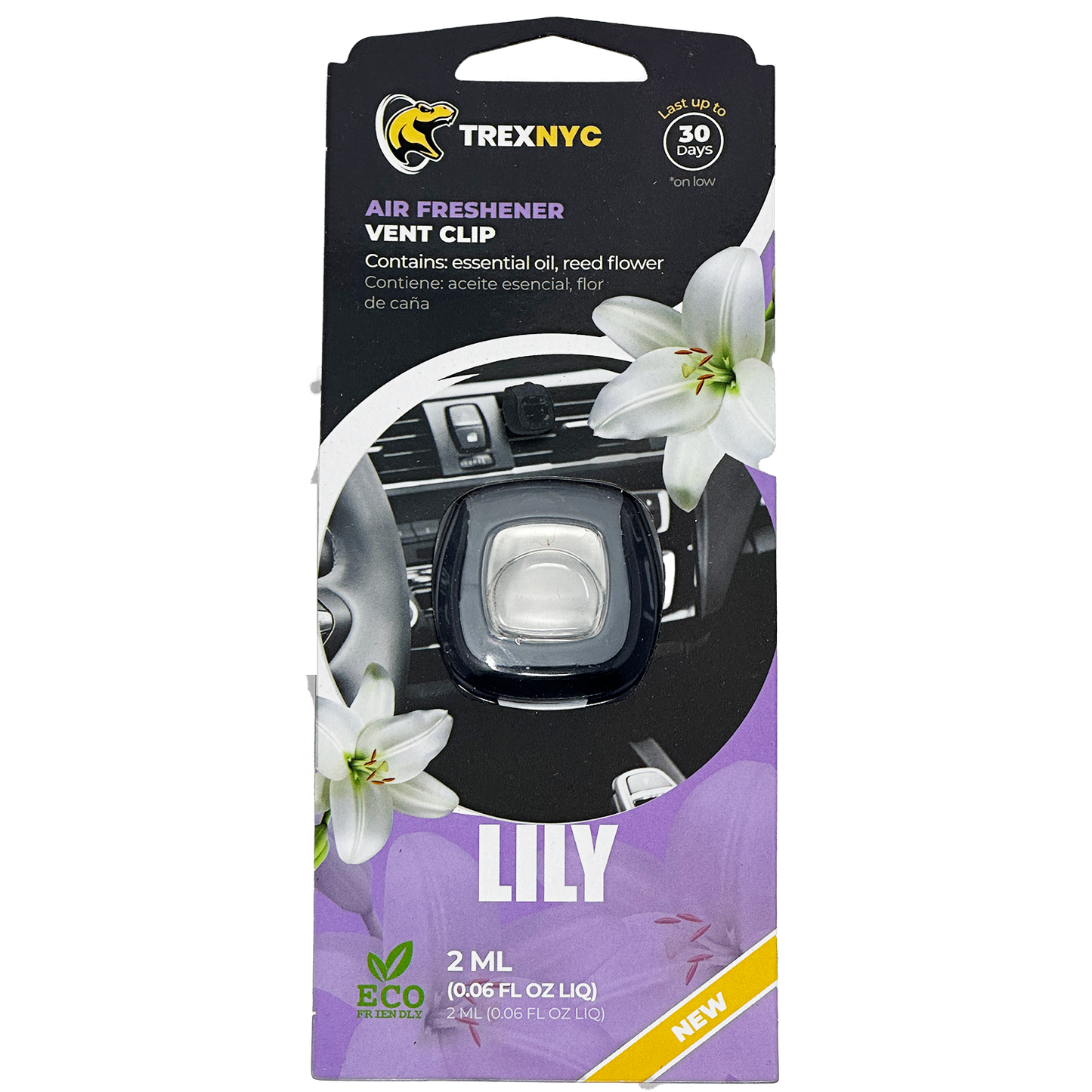 TrexNYC Vent Clip, 1pk - Rose