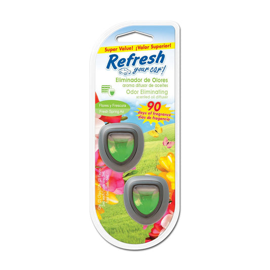 Refresh Your Car Mini Diffusers, 2pk - Hawaiian Sunrise