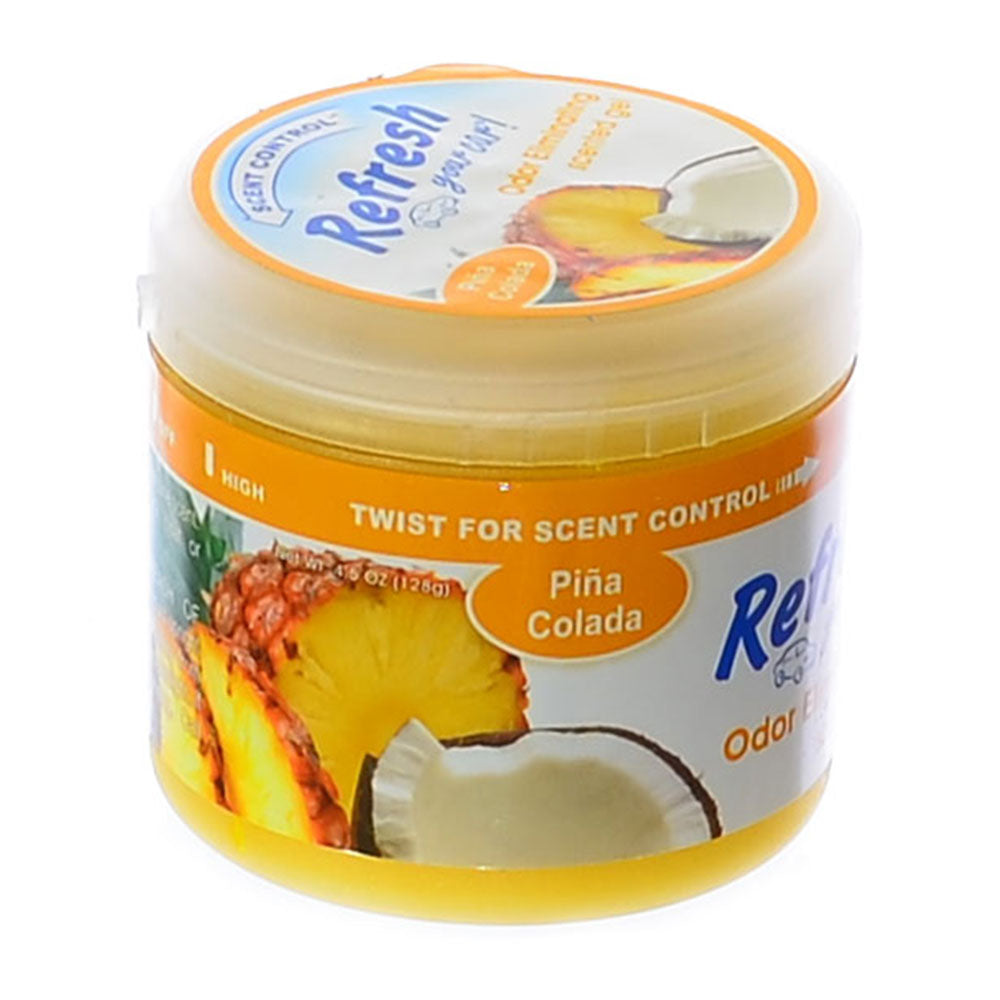 Refresh Your Car Gel Canister, 4.5oz - Pina Colada