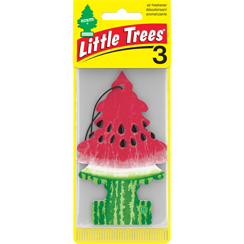 Little Trees Paper, 3pk - Watermelon