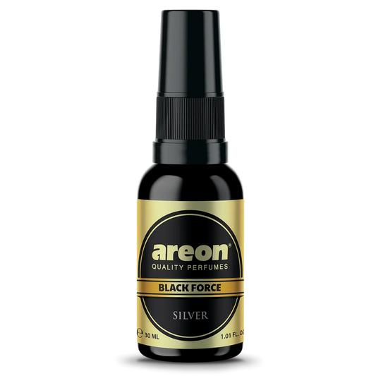 Areon Perfume, Black Force 30ml - Silver