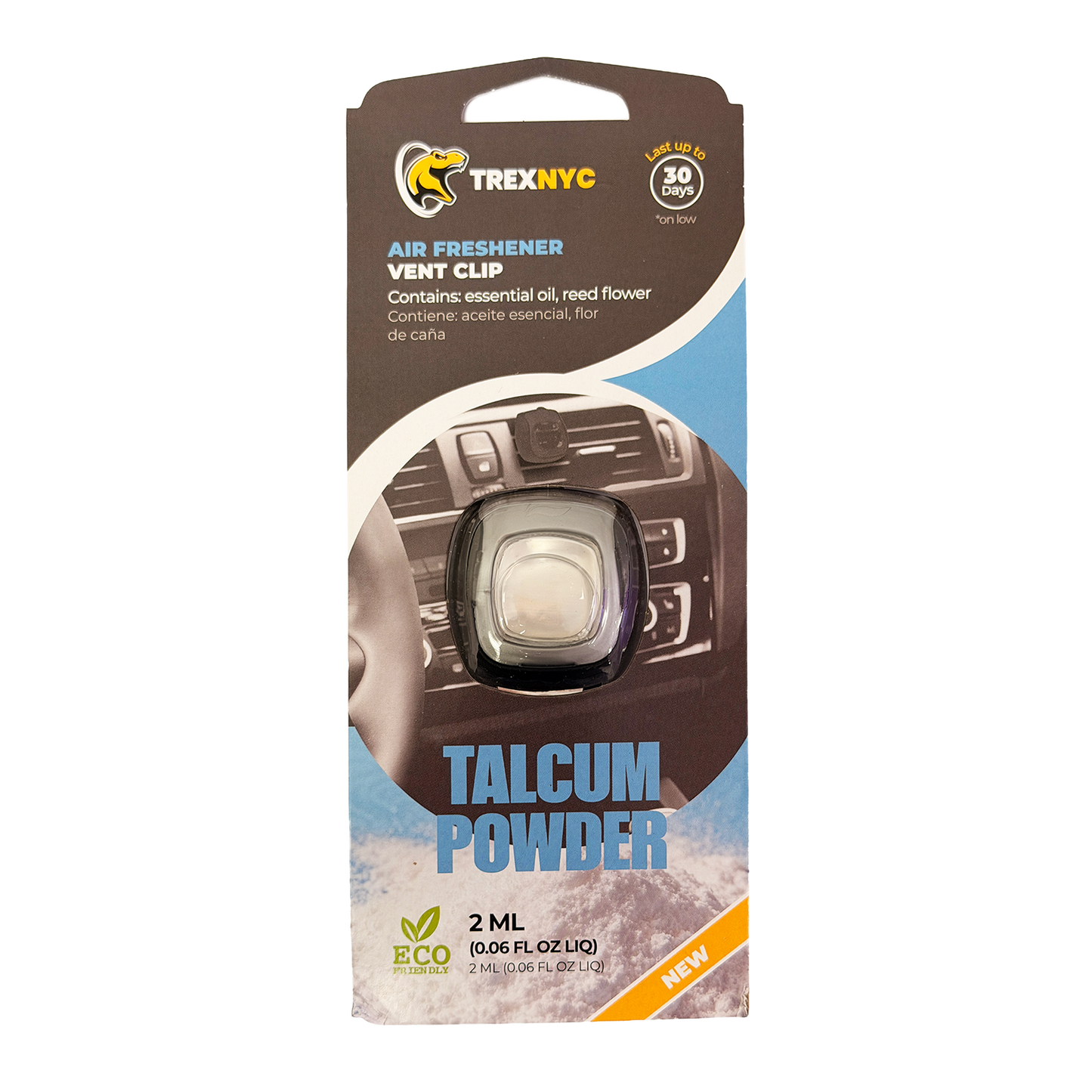 TrexNYC Vent Clip, 1pk - Baby Powder