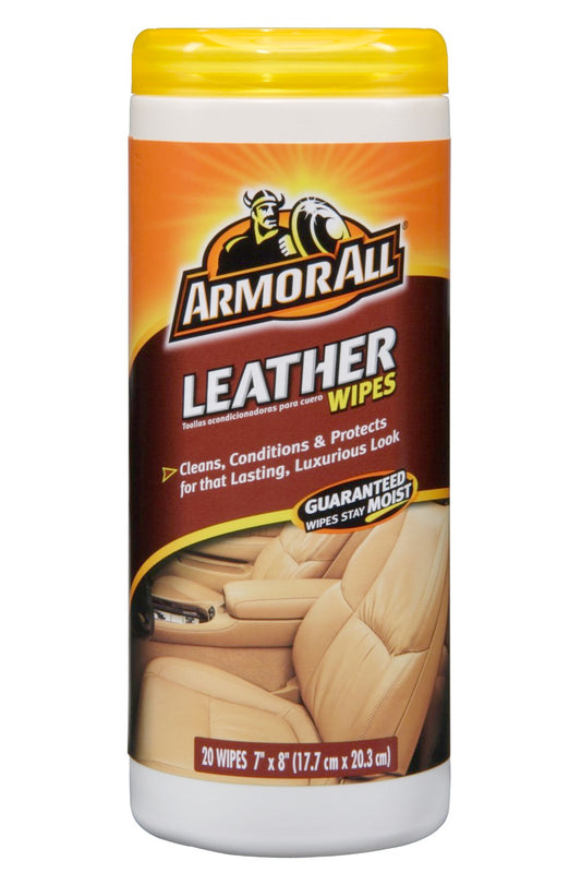 Armor All Wipes - Leather, 20ct