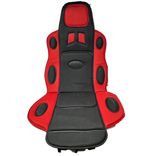 TrexNYC Seat Cushion 1pc - Red & Black